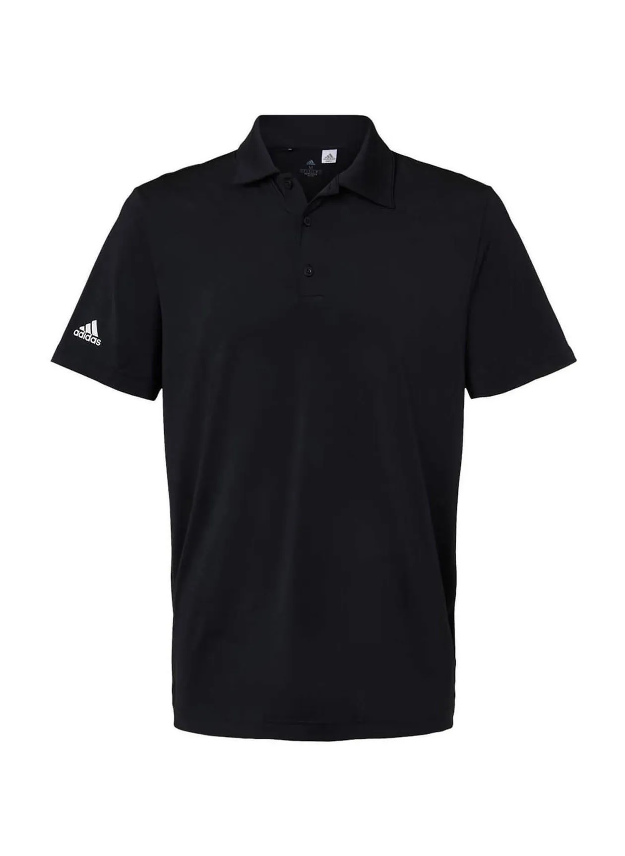 Adidas Black Men&#x27;s Adidas  Ultimate Solid Polo A514