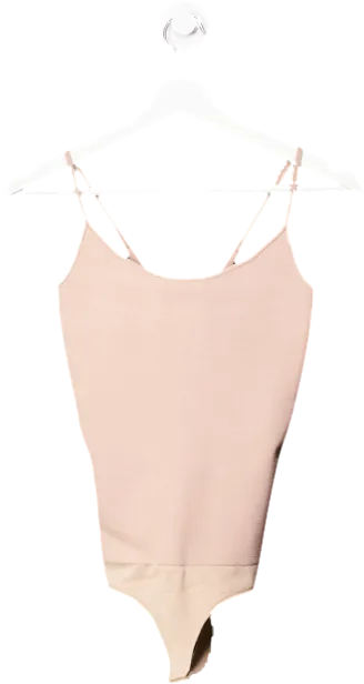 A.L.C. Nude Stretch-knit Bodysuit UK XS