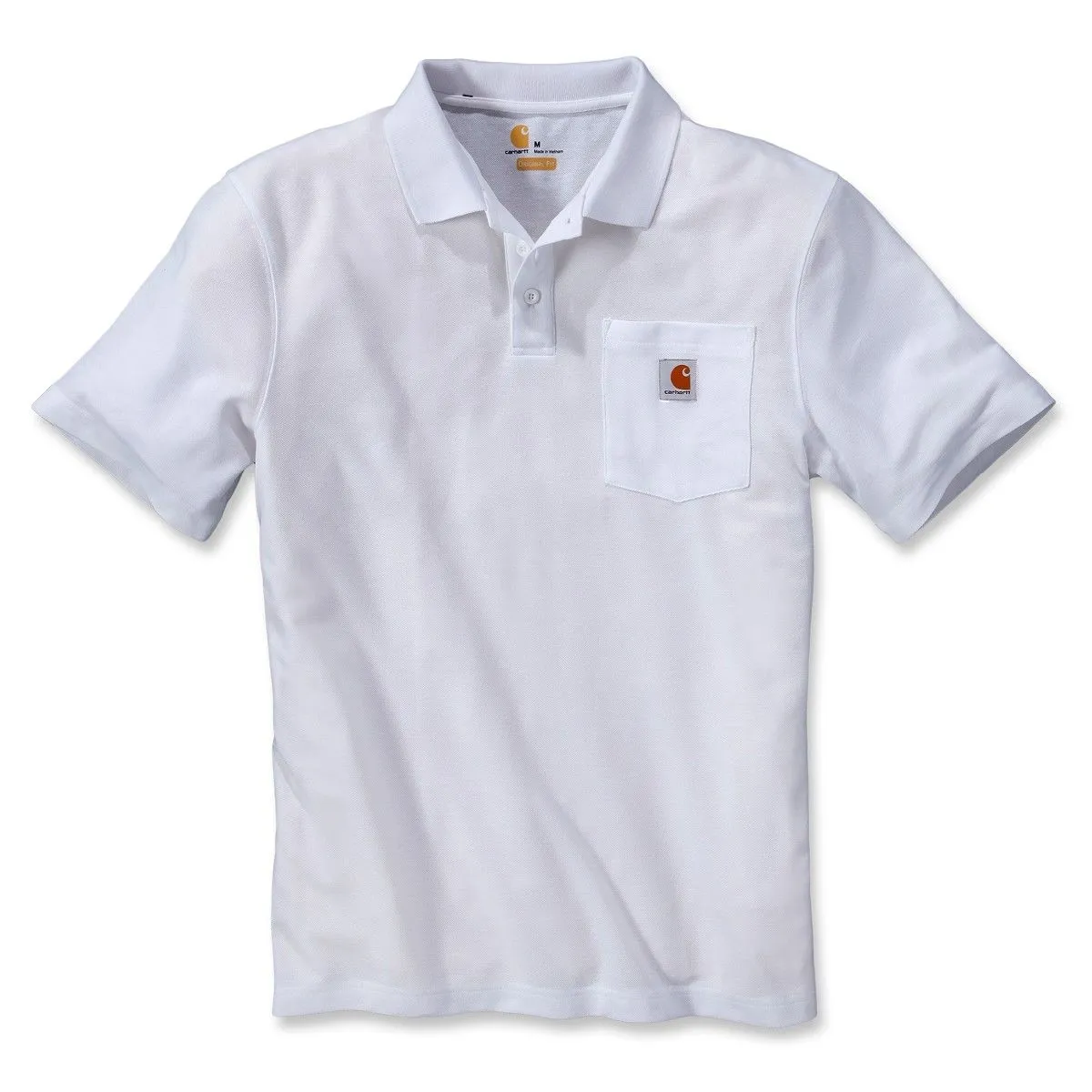 Carhartt&#x20;K570&#x20;Contractor&#x27;s&#x20;Work&#x20;Pocket&#x20;Polo&#x20;-&#x20;Navy