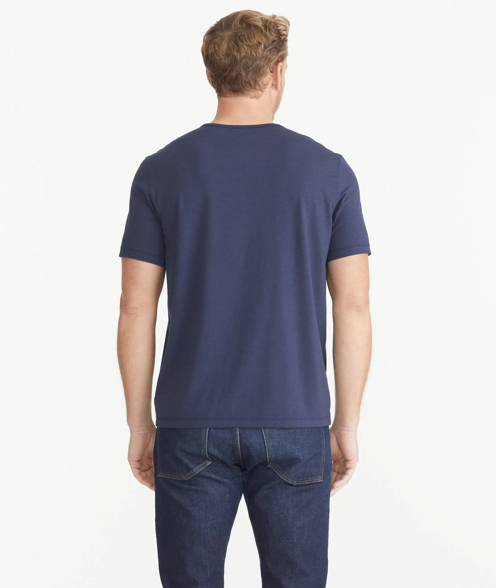 EcoSoft Short-Sleeve Henley