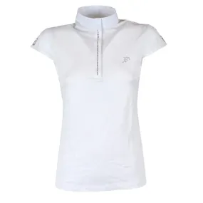 LADIES PIQUE RIDING POLO SHIRT BY ANNA SCARPATI MOD. LISBOA White