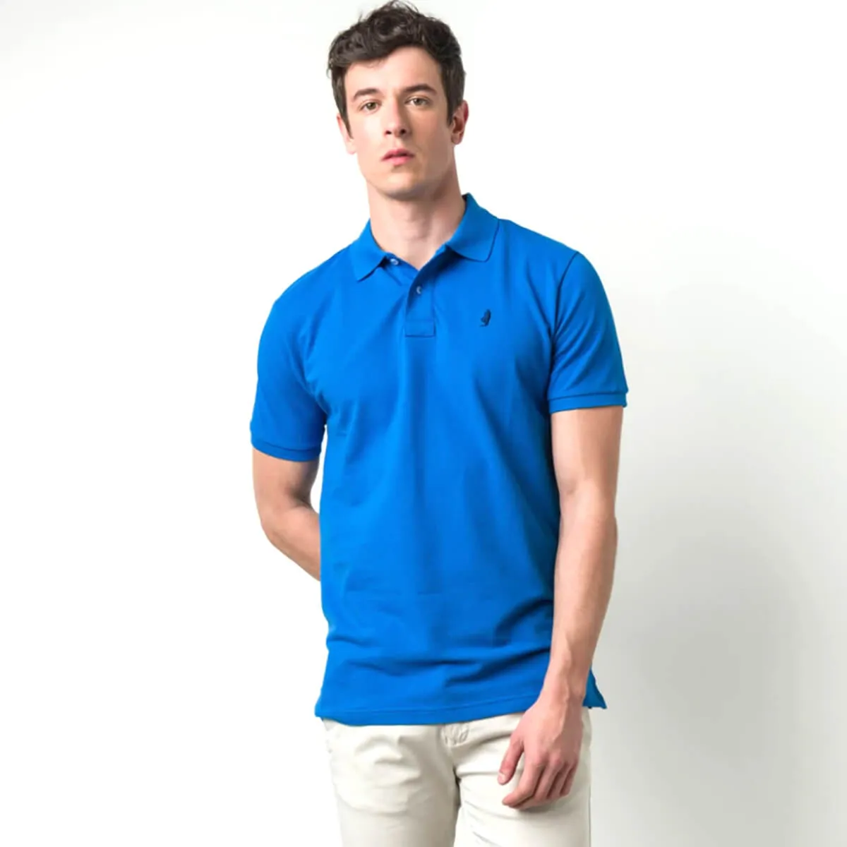 MCS polo uomo colore azzurro