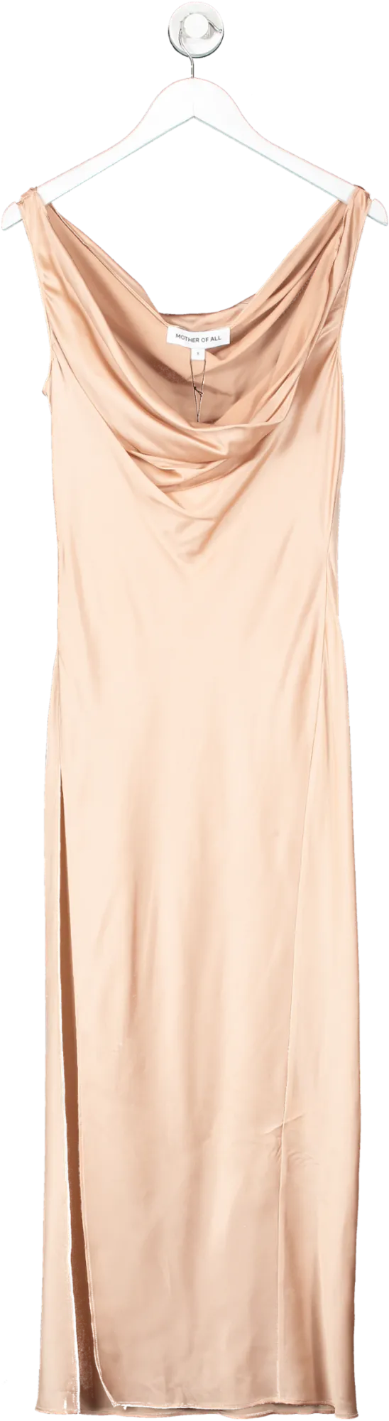 Mother Of All Nude Venus Silk Dress UK S