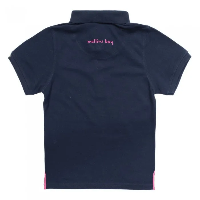 Mullins Bay Childrens Polo Shirt - Navy