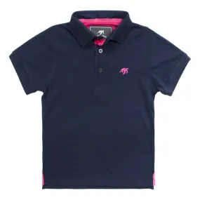 Mullins Bay Childrens Polo Shirt - Navy