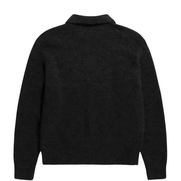 Norse Projects Rasmus Brushed Polo - Black