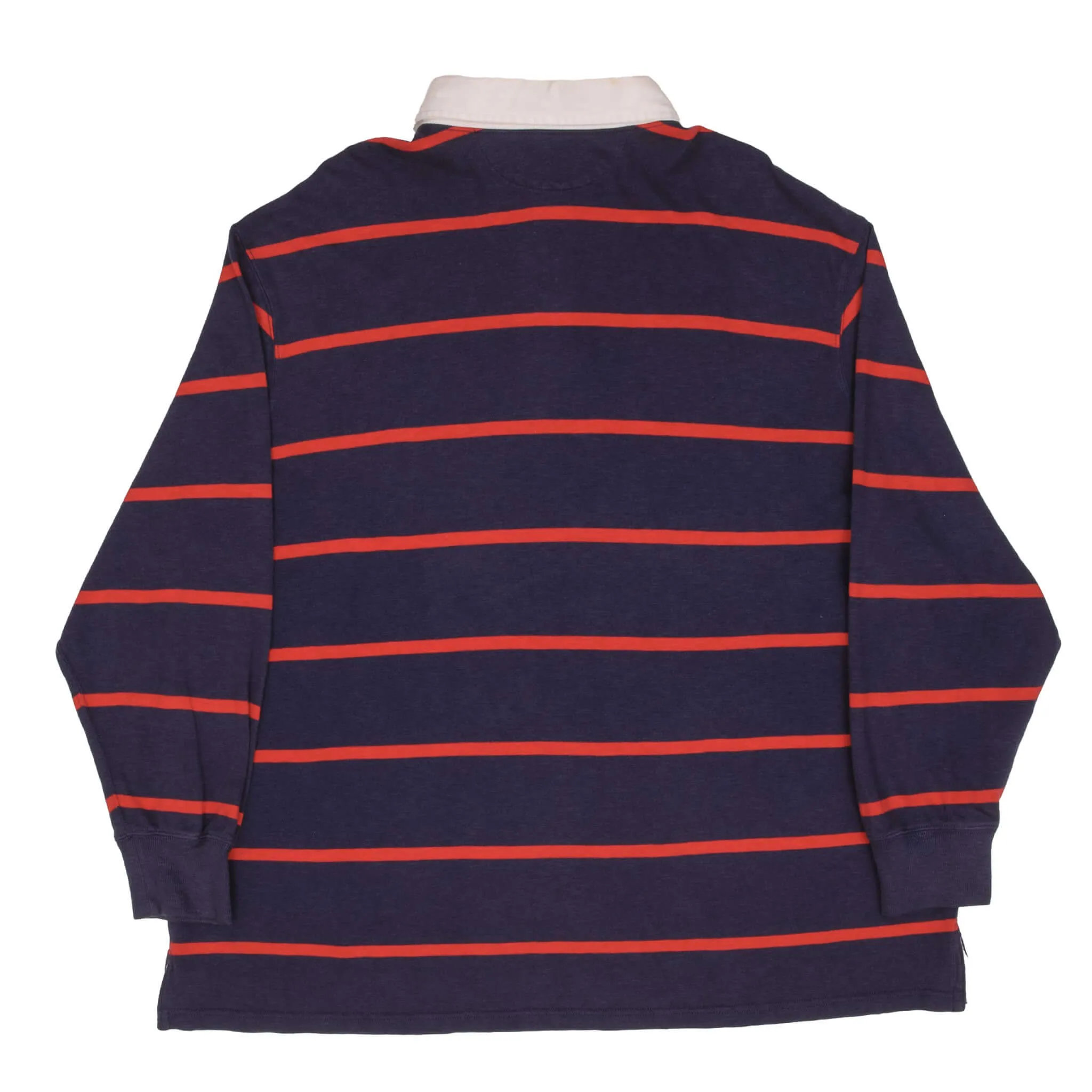 POLO RALPH LAUREN BLUE & RED STRIPED RUGBY POLO SHIRT SIZE 3XL BIG