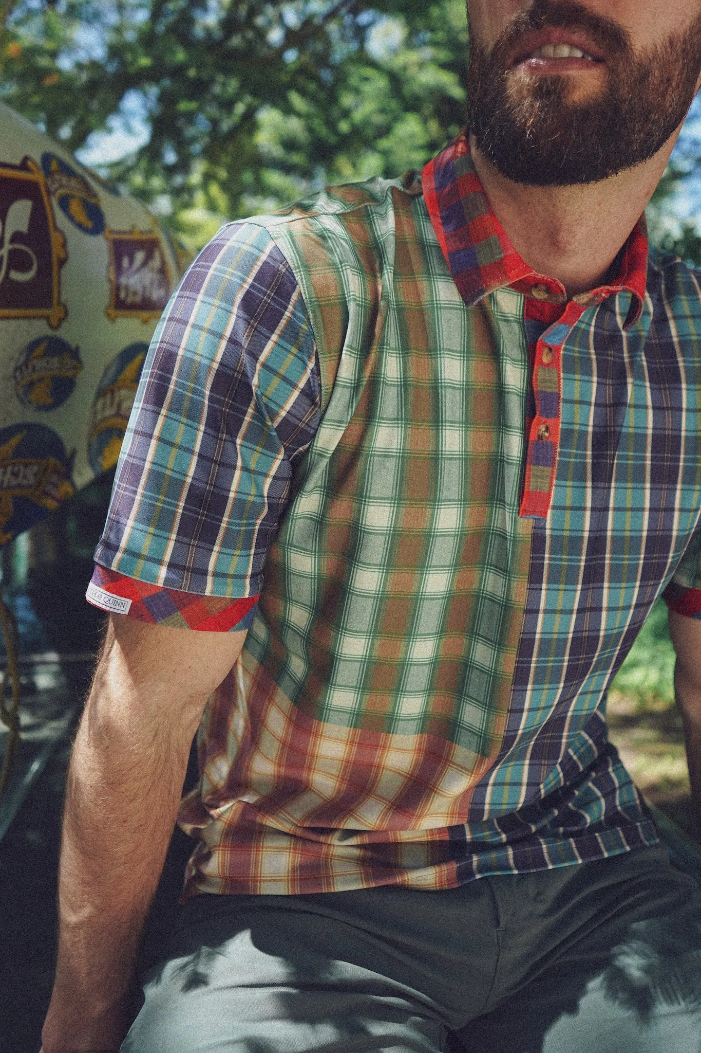 The Charlie Polo - Autumn Madras