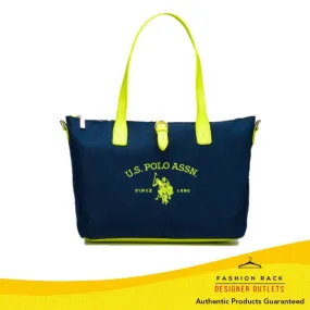 US Polo Assn Patterson Fluo Shopping M Nylon/Pu Navy/Yellow