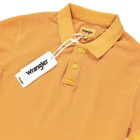 Wrangler polo manica corta uomo colore giallo miele
